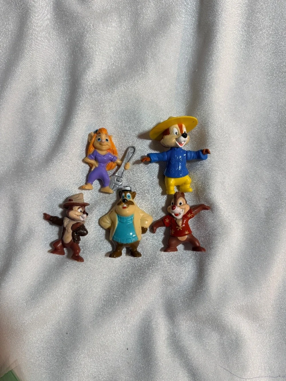 Disney Chip n Dale Rescue Rangers Figure Lot of 5
